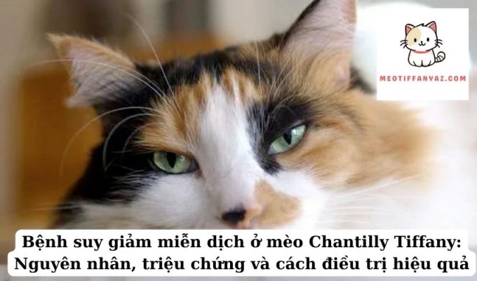 Bệnh suy giảm miễn dịch ở mèo Chantilly Tiffany Nguyên nhân, triệu chứng và cách điều trị hiệu quả